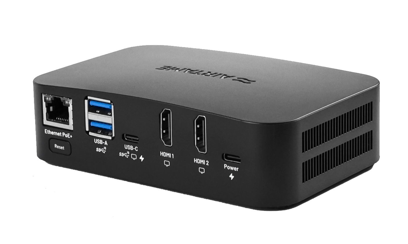Airtame 3 – kompakte Hardware-Box für drahtloses Präsentieren und Videokonferenzen
